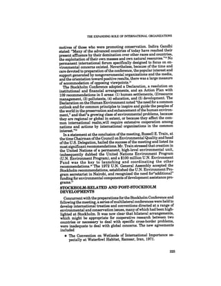 August 1985 The Sixteenth Annual Report Of The Council On Envirnomental Quality
