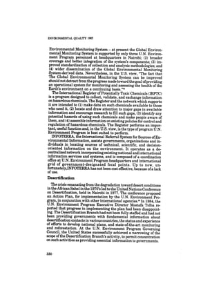 August 1985 The Sixteenth Annual Report Of The Council On Envirnomental Quality