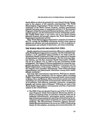 August 1985 The Sixteenth Annual Report Of The Council On Envirnomental Quality