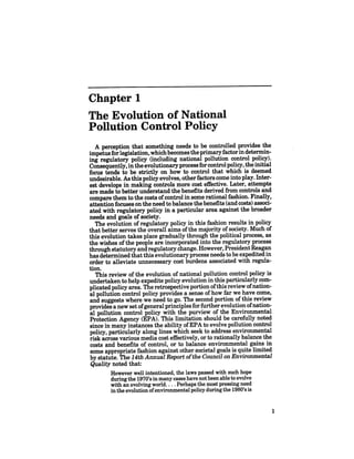 August 1985 The Sixteenth Annual Report Of The Council On Envirnomental Quality