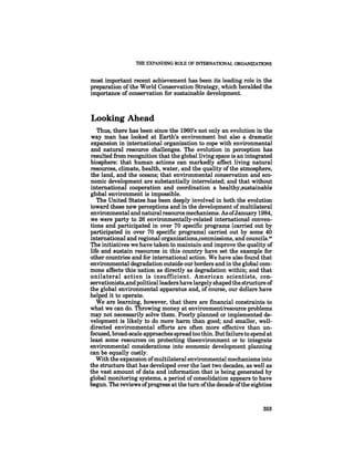 August 1985 The Sixteenth Annual Report Of The Council On Envirnomental Quality
