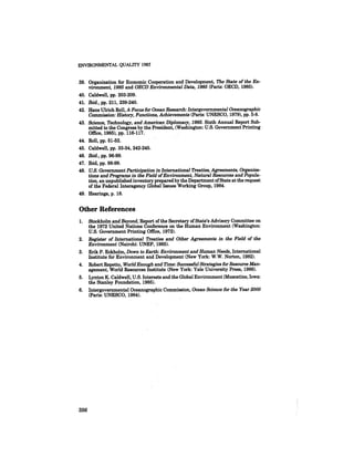 August 1985 The Sixteenth Annual Report Of The Council On Envirnomental Quality