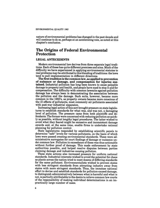August 1985 The Sixteenth Annual Report Of The Council On Envirnomental Quality