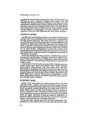 August 1985 The Sixteenth Annual Report Of The Council On Envirnomental Quality