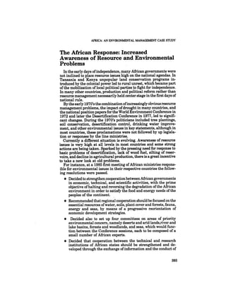 August 1985 The Sixteenth Annual Report Of The Council On Envirnomental Quality