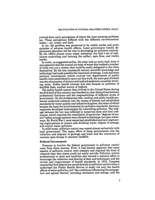 August 1985 The Sixteenth Annual Report Of The Council On Envirnomental Quality