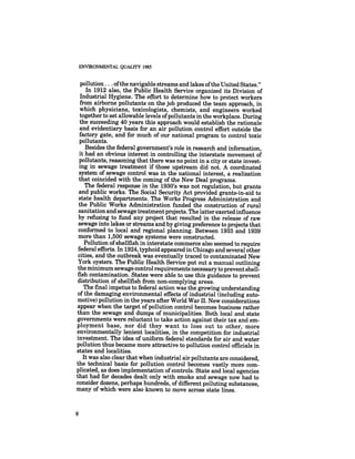 August 1985 The Sixteenth Annual Report Of The Council On Envirnomental Quality