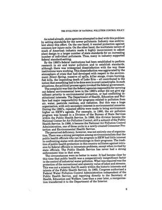 August 1985 The Sixteenth Annual Report Of The Council On Envirnomental Quality