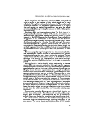 August 1985 The Sixteenth Annual Report Of The Council On Envirnomental Quality