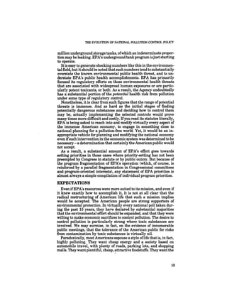 August 1985 The Sixteenth Annual Report Of The Council On Envirnomental Quality
