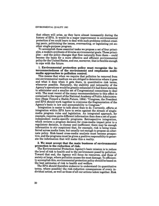 August 1985 The Sixteenth Annual Report Of The Council On Envirnomental Quality