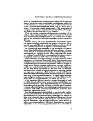 August 1985 The Sixteenth Annual Report Of The Council On Envirnomental Quality