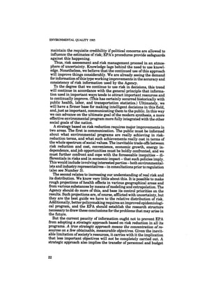 August 1985 The Sixteenth Annual Report Of The Council On Envirnomental Quality