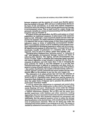 August 1985 The Sixteenth Annual Report Of The Council On Envirnomental Quality