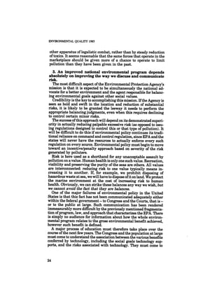 August 1985 The Sixteenth Annual Report Of The Council On Envirnomental Quality