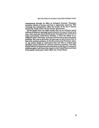 August 1985 The Sixteenth Annual Report Of The Council On Envirnomental Quality