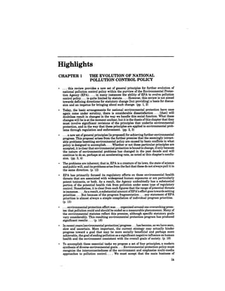 August 1985 The Sixteenth Annual Report Of The Council On Envirnomental Quality