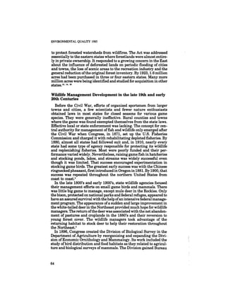 August 1985 The Sixteenth Annual Report Of The Council On Envirnomental Quality
