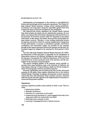 August 1986 The Seventeenth Annual Report Of The Council On Environmental Quality