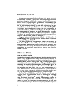 August 1986 The Seventeenth Annual Report Of The Council On Environmental Quality