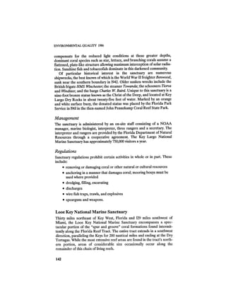 August 1986 The Seventeenth Annual Report Of The Council On Environmental Quality