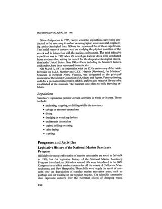 August 1986 The Seventeenth Annual Report Of The Council On Environmental Quality