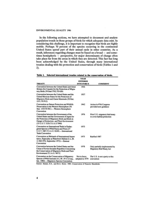 August 1986 The Seventeenth Annual Report Of The Council On Environmental Quality