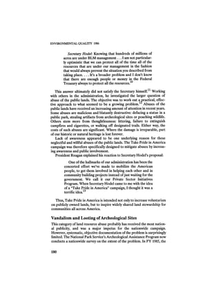 August 1986 The Seventeenth Annual Report Of The Council On Environmental Quality