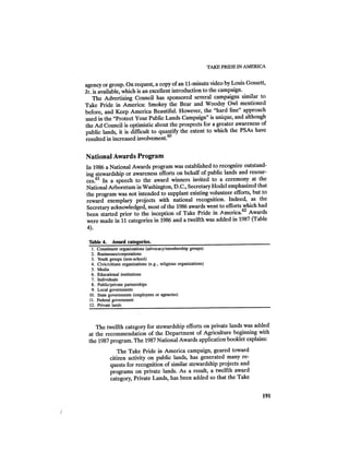 August 1986 The Seventeenth Annual Report Of The Council On Environmental Quality