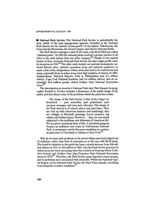 August 1986 The Seventeenth Annual Report Of The Council On Environmental Quality