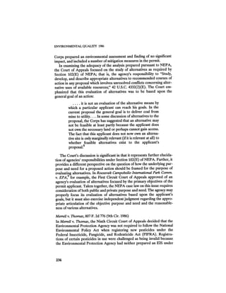 August 1986 The Seventeenth Annual Report Of The Council On Environmental Quality