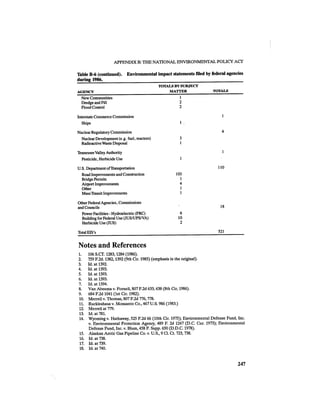 August 1986 The Seventeenth Annual Report Of The Council On Environmental Quality