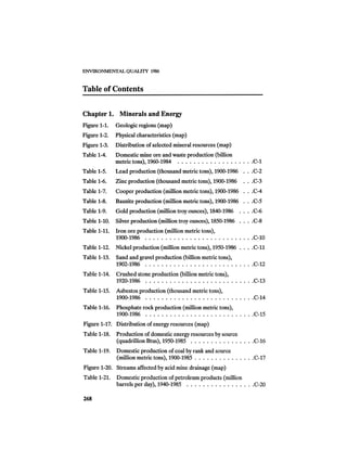 August 1986 The Seventeenth Annual Report Of The Council On Environmental Quality