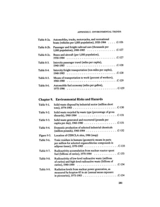 August 1986 The Seventeenth Annual Report Of The Council On Environmental Quality