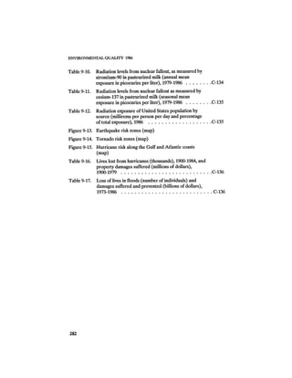 August 1986 The Seventeenth Annual Report Of The Council On Environmental Quality