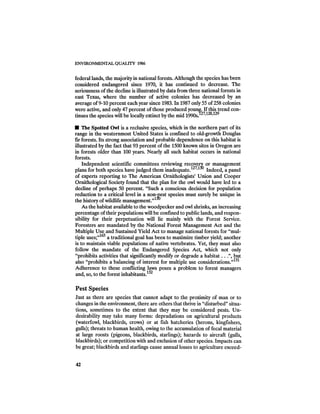 August 1986 The Seventeenth Annual Report Of The Council On Environmental Quality