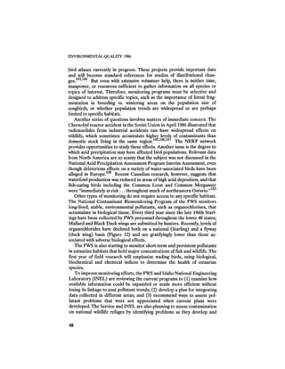 August 1986 The Seventeenth Annual Report Of The Council On Environmental Quality