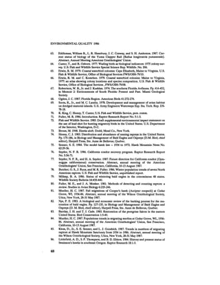 August 1986 The Seventeenth Annual Report Of The Council On Environmental Quality