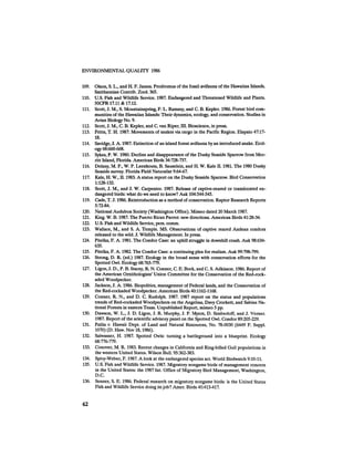 August 1986 The Seventeenth Annual Report Of The Council On Environmental Quality