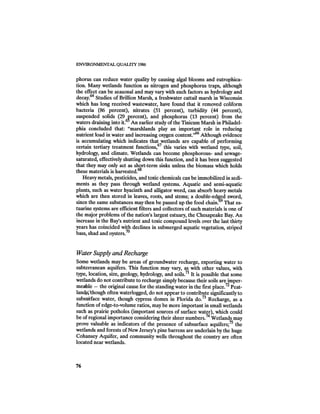 August 1986 The Seventeenth Annual Report Of The Council On Environmental Quality