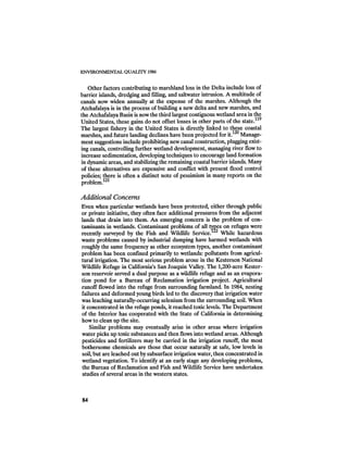 August 1986 The Seventeenth Annual Report Of The Council On Environmental Quality