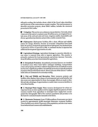 August 1987 1988 The Eighteenth Annual Report Of The Council on Environmental Quality