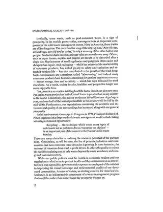 August 1987 1988 The Eighteenth Annual Report Of The Council on Environmental Quality