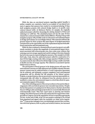 August 1987 1988 The Eighteenth Annual Report Of The Council on Environmental Quality