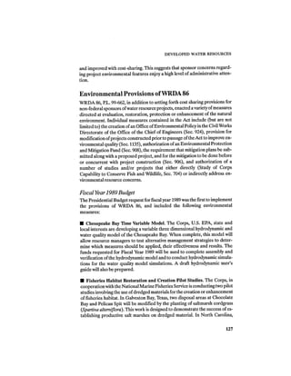 August 1987 1988 The Eighteenth Annual Report Of The Council on Environmental Quality