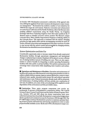 August 1987 1988 The Eighteenth Annual Report Of The Council on Environmental Quality