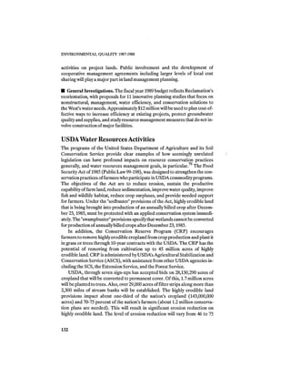 August 1987 1988 The Eighteenth Annual Report Of The Council on Environmental Quality