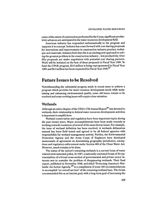 August 1987 1988 The Eighteenth Annual Report Of The Council on Environmental Quality