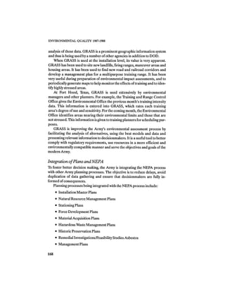 August 1987 1988 The Eighteenth Annual Report Of The Council on Environmental Quality