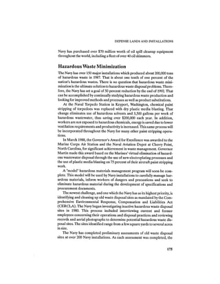 August 1987 1988 The Eighteenth Annual Report Of The Council on Environmental Quality